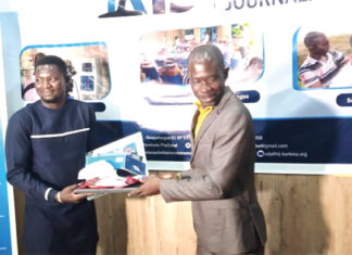 Prix PaxSahel : Mamady Zango des Editions Sidwaya, lauréat en presse écrite