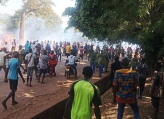 Bobo-Dioulasso : des manifestants dispersés par la police