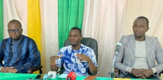 Union Panafricaine de la Jeunesse :le président élu Moumouni Dialla reconnaissant aux autorités et aux jeunes burkinabè