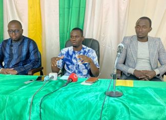 Union Panafricaine de la Jeunesse :le président élu Moumouni Dialla reconnaissant aux autorités et aux jeunes burkinabè