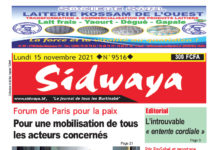 Une du 15/11/2021