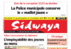 Une Sidwaya du 12 au 14-11-2021