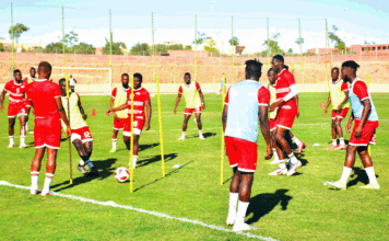 Stage des Etalons à Marrakech : Un groupe au complet