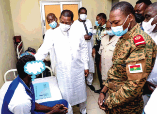 Attaques à Inata : Alassane Bala Sakandé réconforte les blessés