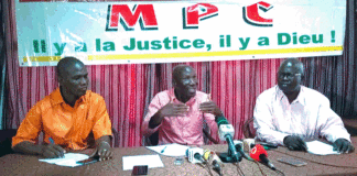 Lutte contre le terrorisme : Le MPC pour la création d’une Cour martiale