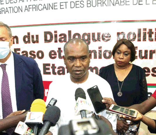 Dialogue politique Burkina Faso-UE : Un face à face pour harmoniser les axes de coopération