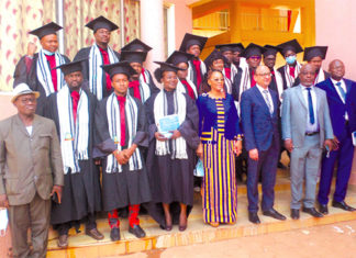 Ecole nationale des régies financières : 23 diplômés de master reçoivent leurs parchemins