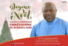 Célébration de la Noël : Le message du Premier ministre Lassina Zerbo
