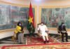 Burkina : Le nouveau Médiateur du Faso reçu par le président du Faso.