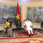 Burkina : Le nouveau Médiateur du Faso reçu par le président du Faso.