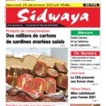 Une Sidwaya du 29-12-2021