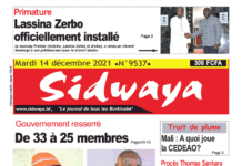 Une Sidwaya du 14-12-2021