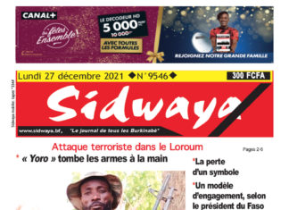 Une du 27/12/2021