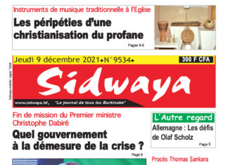 Une du 9/12/2021
