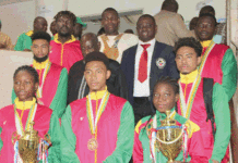 Championnats d’Afrique de karaté et de pétanque : Les médailles présentées au ministre Nana