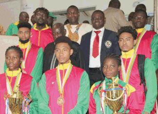 Championnats d’Afrique de karaté et de pétanque : Les médailles présentées au ministre Nana