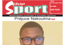 Une Sidwaya Sport du 14-12-2021