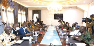 Situation nationale : les chefs militaires Ouest-africains rencontrent le MPSR