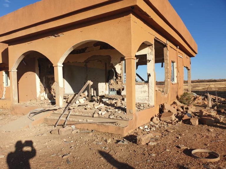 Yatenga: Trois bâtiments de l’aérodrome de Ouahigouya endommagés ce jeudi par hommes armés.