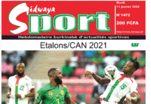 Une Sidwaya Sport du 11-01-2022