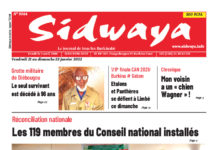 Une Sidwaya du 21/01/2022