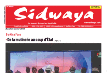 Une Sidwaya du 25-01-2022
