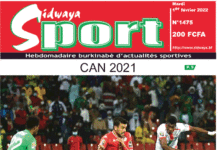 Une Sidwaya Sport du 01-02-2022