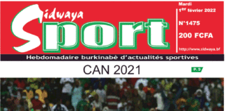 Une Sidwaya Sport du 01-02-2022