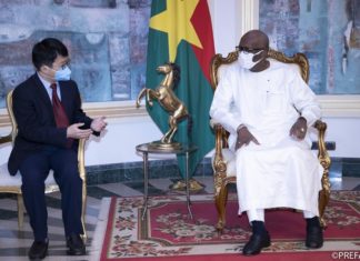 Coopération Chine-Burkina: L’ambassadeur Li Jian fait ses adieux au président du Faso