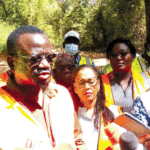 Aménagement du pont de Anayelé : Le ministre Bénéwendé Sankara visite le chantier