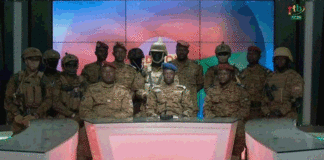 Coup d’Etat au Burkina Faso: déclaration du Mouvement Patriotique pour la Sauvegarde et la Restauration (MPSR)