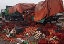 Ouagadougou : Un camion dix tonnes s’enflamme à Larlé