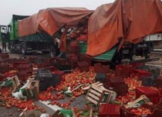 Ouagadougou : Un camion dix tonnes s’enflamme à Larlé