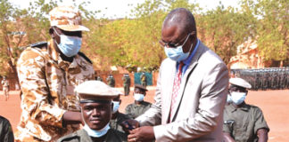 Ecole nationale de police : 937 élèves présentés au drapeau