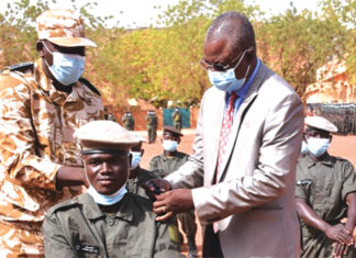 Ecole nationale de police : 937 élèves présentés au drapeau