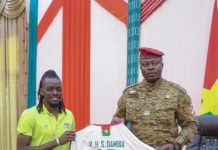 Les Etalons à Kosyam : « vous nous avez donné beaucoup de joie, vous nous avez aussi donné beaucoup de déception » dixit Lt-Col Paul Henri Sandaogo Damiba