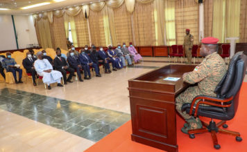 Burkina : le président du Faso échange avec les opérateurs économiques ce mardi