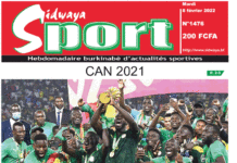 Une Sidwaya Sport du 08-02-2022