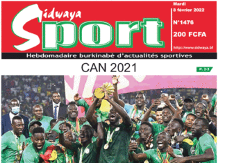 Une Sidwaya Sport du 08-02-2022