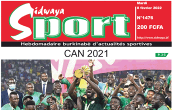 Une Sidwaya Sport du 08-02-2022