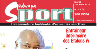 Une Sidwaya Sport du 01-03-2022