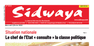 Une Sidwaya du 02-02-2022