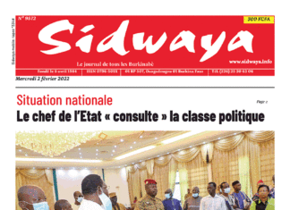 Une Sidwaya du 02-02-2022