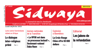 Une Sidwaya du 28-02-2022