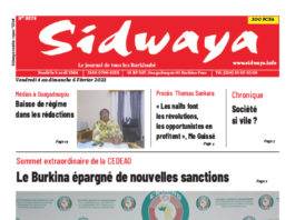 Sidwaya du 4/02/2022