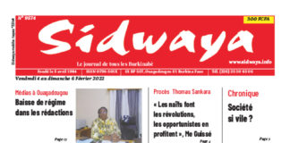 Sidwaya du 4/02/2022