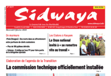 Une Sidwaya du 09-02-2022
