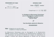 Le MPSR à la recherche de trois cadres par ministère pour consultation