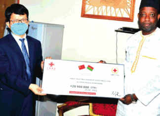 Explosion de Gbomblora : La Croix-Rouge Chine offre 50 000 dollars