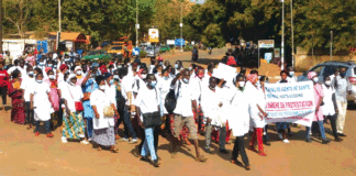 Ecole nationale de santé publique : Une marche de plaidoyer pour l’intégration à la Fonction publique